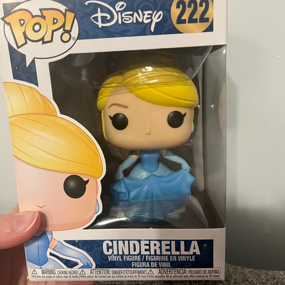 Funko Pop! Cinderella Disney Vinyl Figure in Blue Dress #222